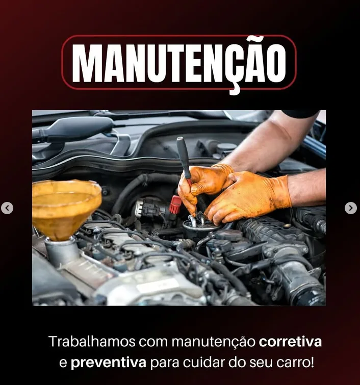Manutenção: imagem da publicação da Fazam Car